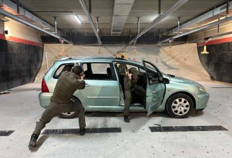 VCQB -Formation TRIVEH Module 2 – Entraînement tactique en binôme autour d’un véhicule.”